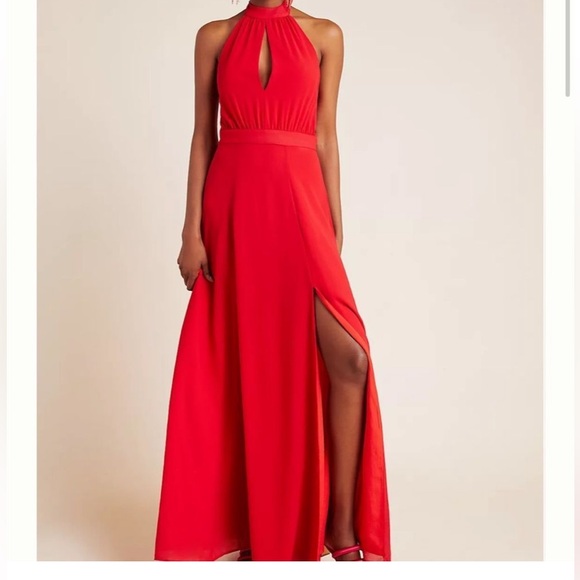 Anthropologie Yumi Kim Maxi Slit dress - Picture 3 of 6